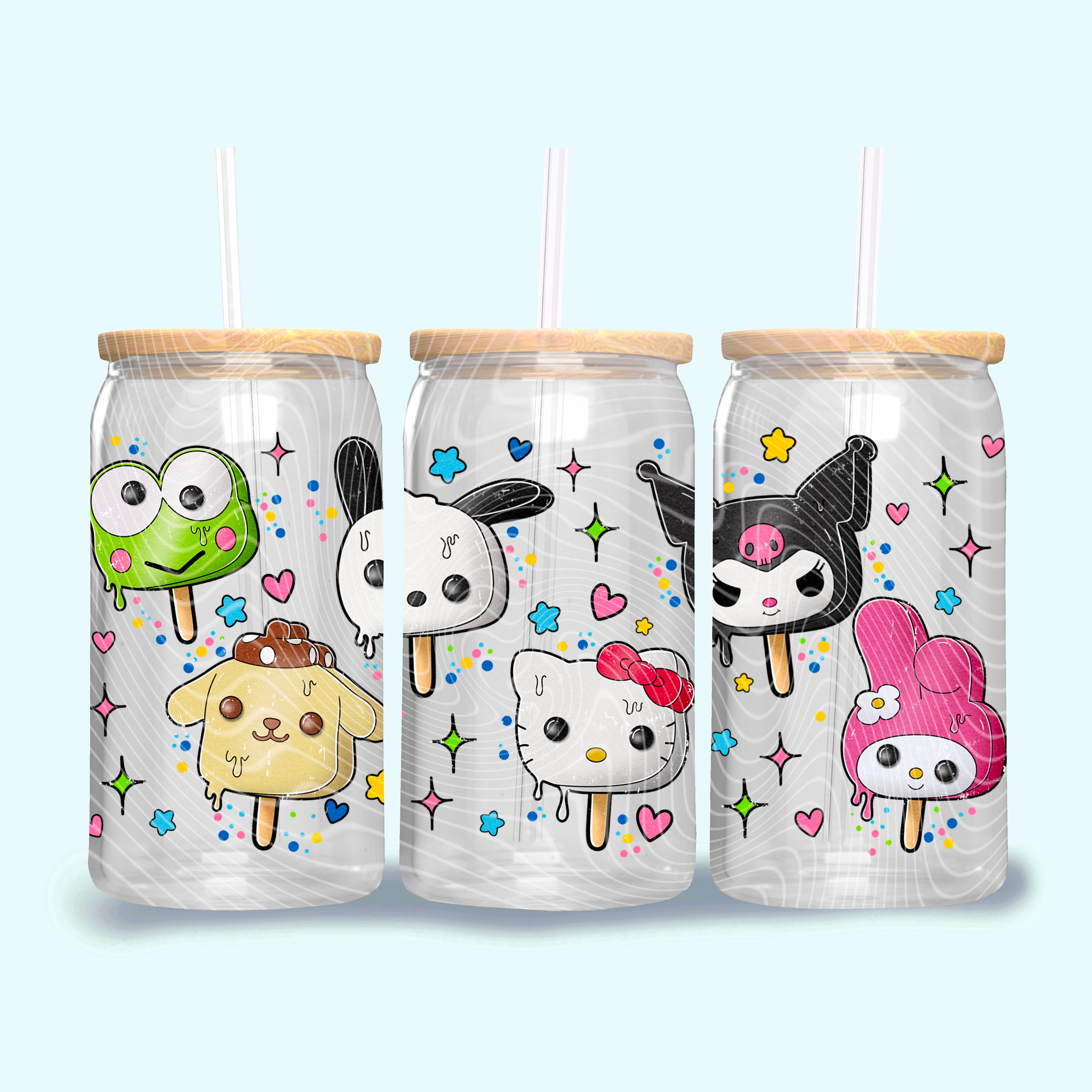 HK & FRIENDS POPSICLES UVDTF WRAP