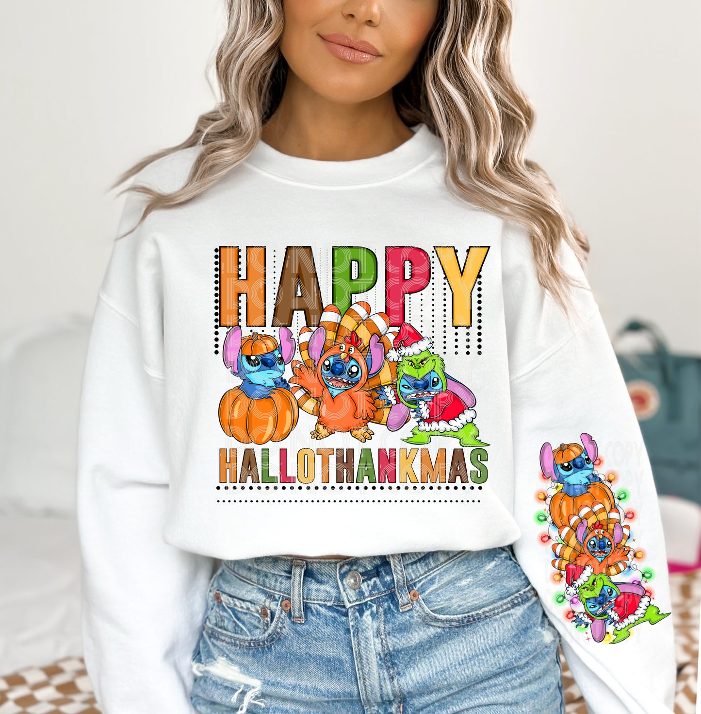 ST HAPPY HALLOTHANKS DTF TRANSFER W SLEEVE OR POCKET