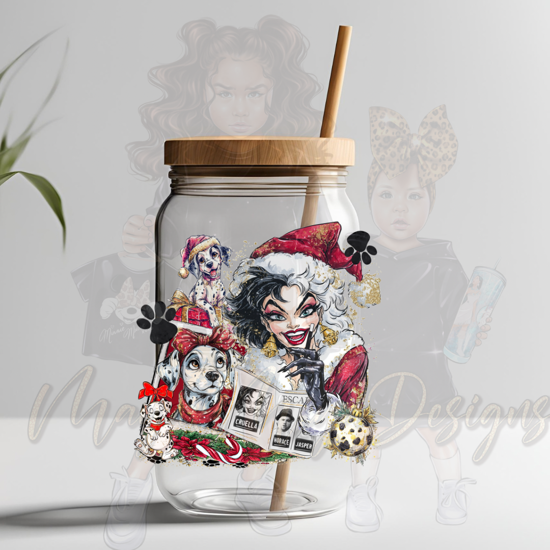 CRELLA CHRISTMAS TIME & PHOTOS UVDTF DECAL