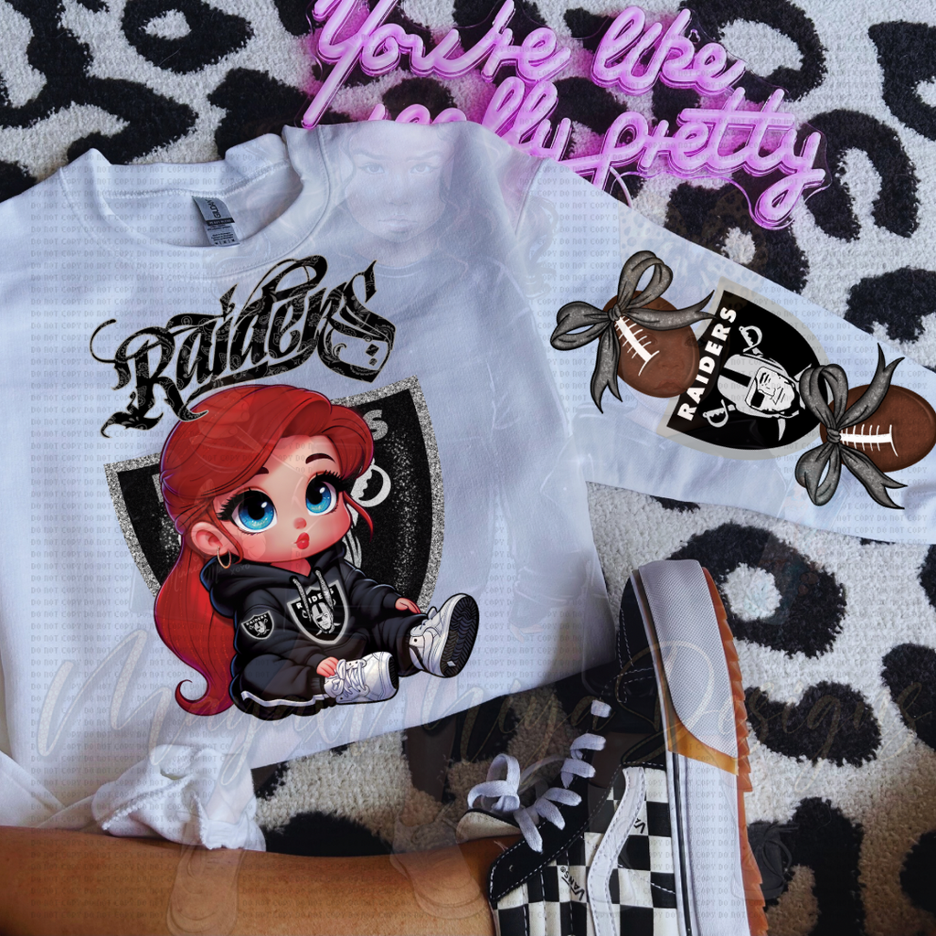 PRINCESS ARL LVR FAN DTF TRANSFERS W SLEEVE