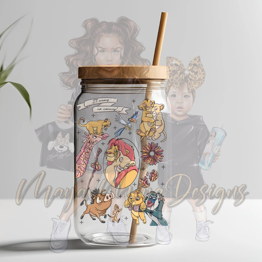 TLK IT MEANS NO WORRIES UVDTF DECAL