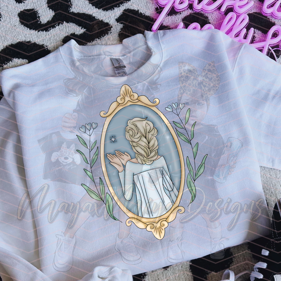 PRINCESS E MIRROR DTF TRANSFERS