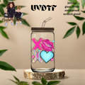 XOXO KISS UVDTF DECAL