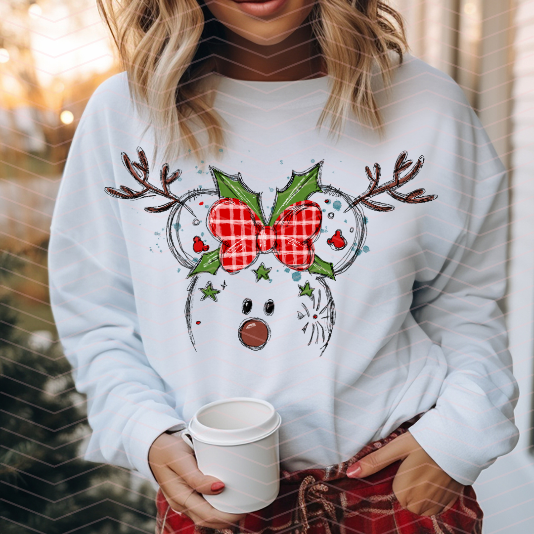 M REINDEER DTF TRANSFERS