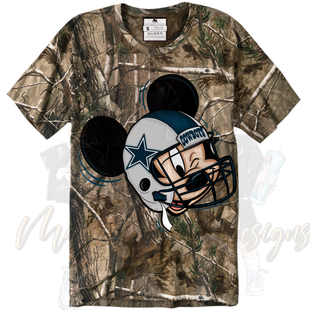 CUSTOM CAMO TEAM SHIRT