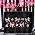 BOW AND FLOWER PNG WRAP