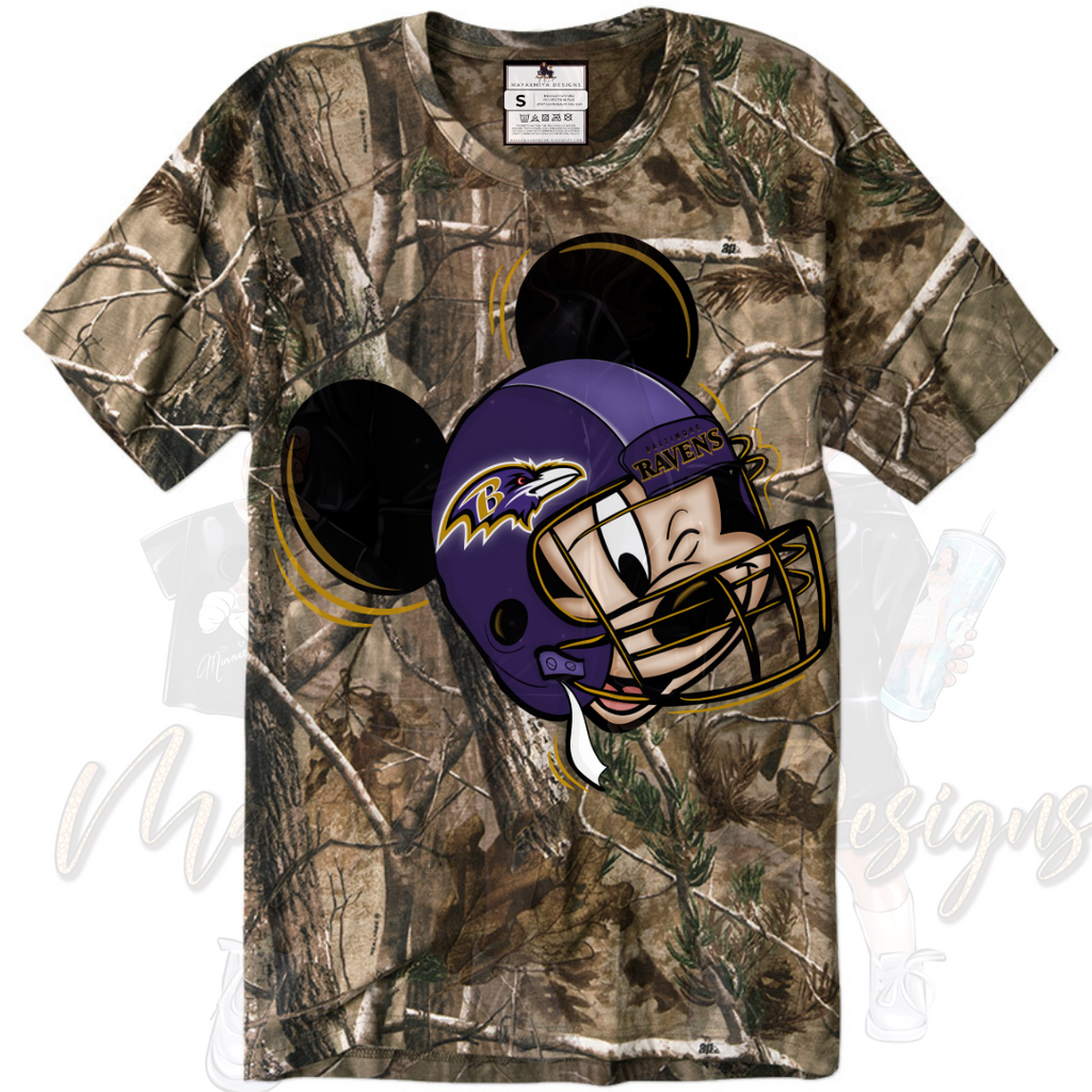 CUSTOM CAMO TEAM SHIRT