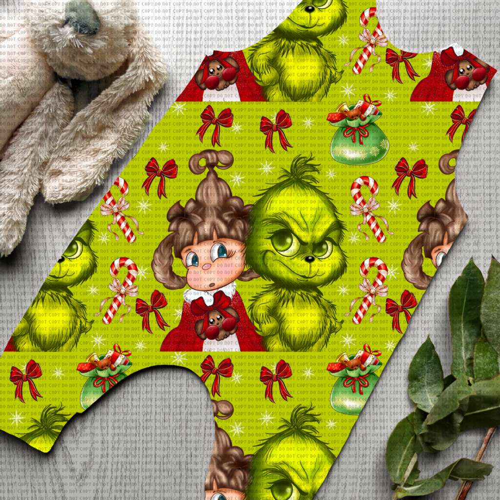 GRINCHMAS AND CINDYLOU PNG SEAMLESS BUNDLE