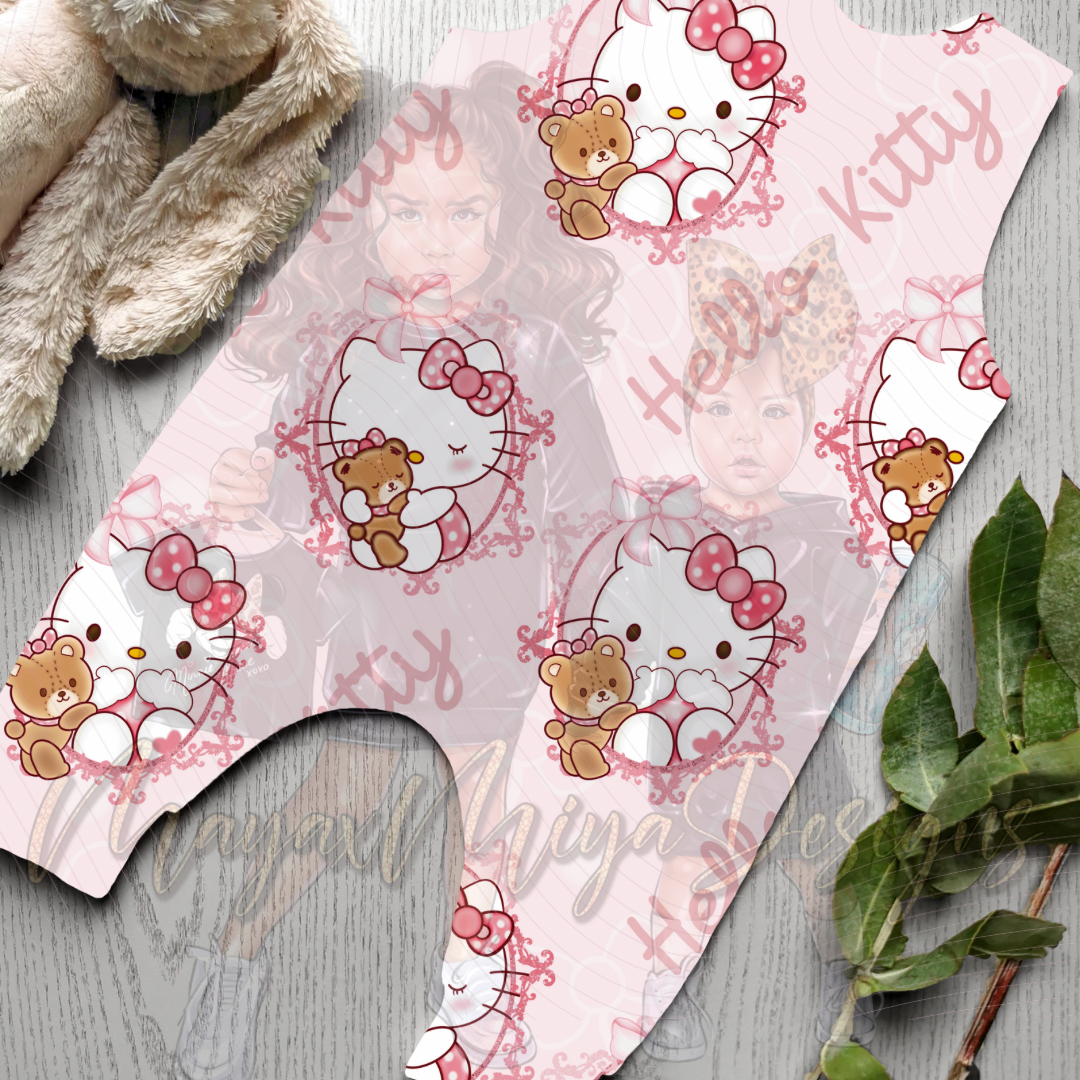 HK TEDDY IN FRAME SEAMLESS PNG WRAP