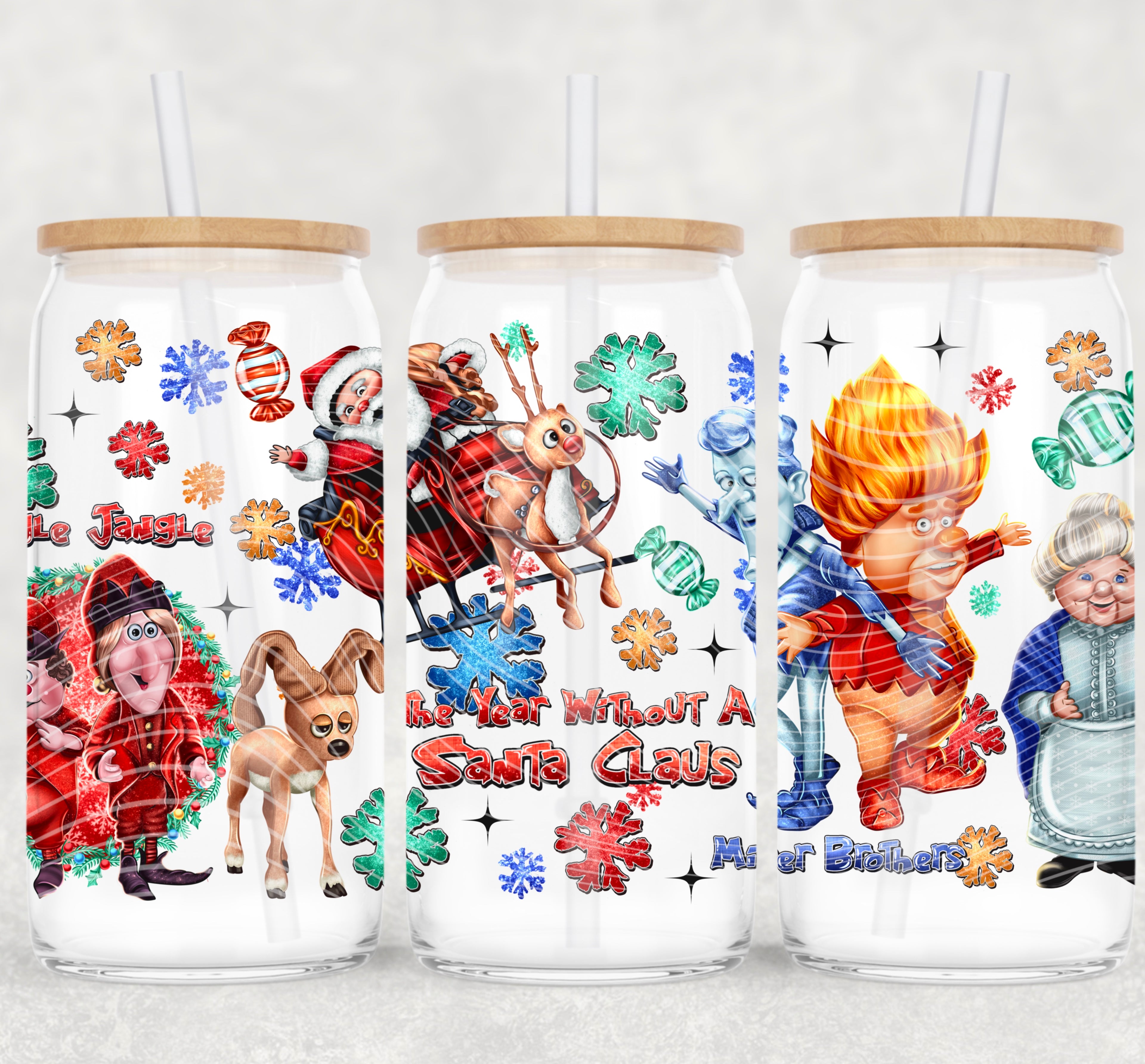 MISER BROTHERS XMAS UVDTF WRAP