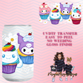 SR FRIENDS CUPCAKES UVDTF WRAP