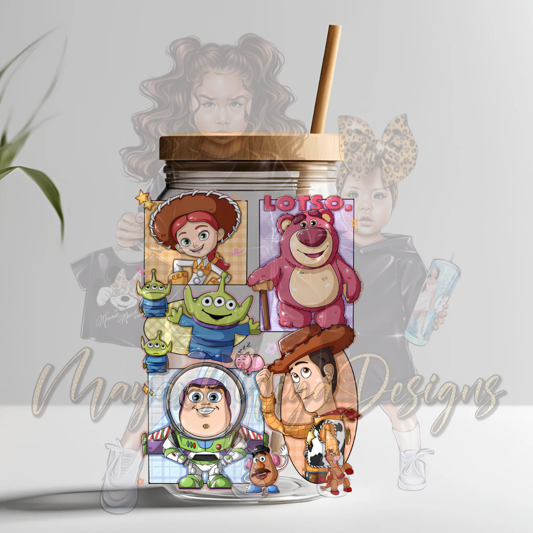 T STORY V3 & FRIENDS UVDTF DECAL