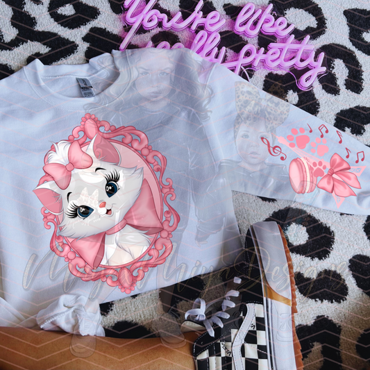 M PINK DECORATIONS DTF TRANSFERS