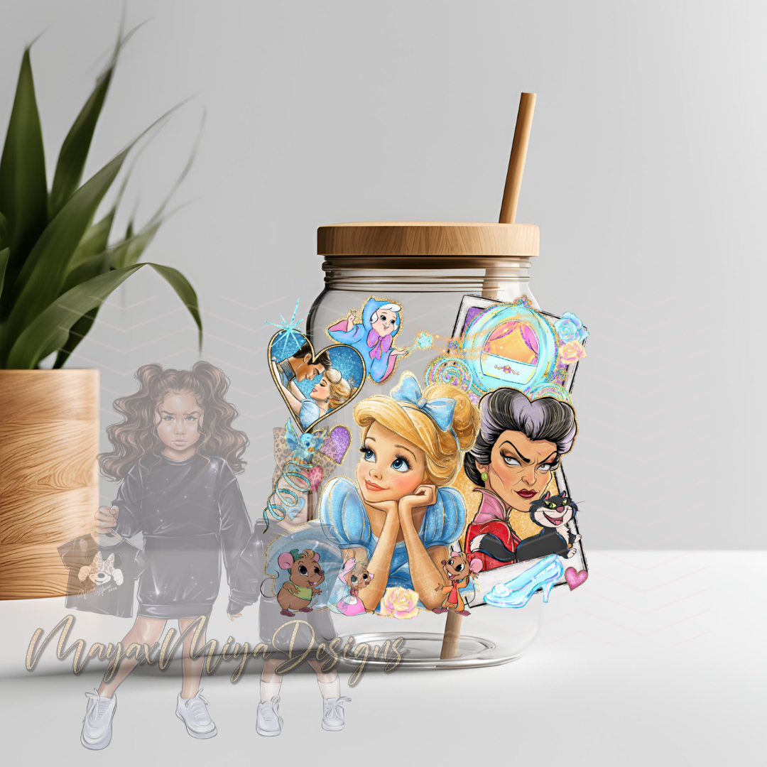 PRINCESS C LOVE STORY MASHUP UVDTF DECAL