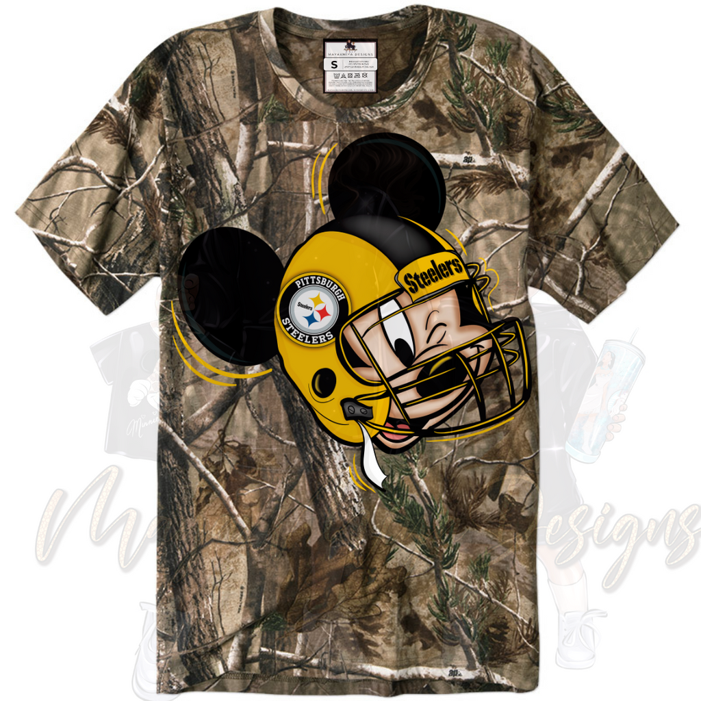 CUSTOM CAMO TEAM SHIRT