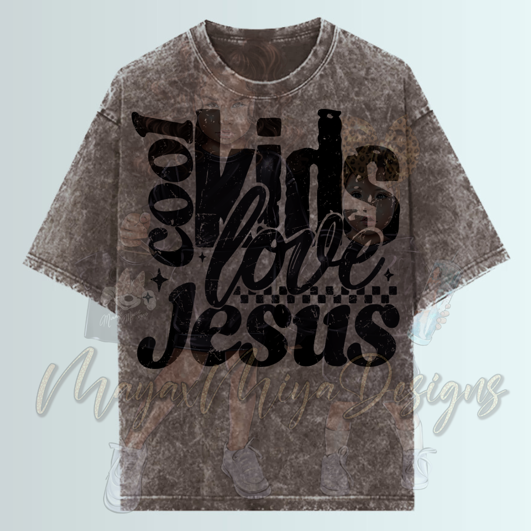 COOL KIDS LOVE JESUS DTF TRANSFERS