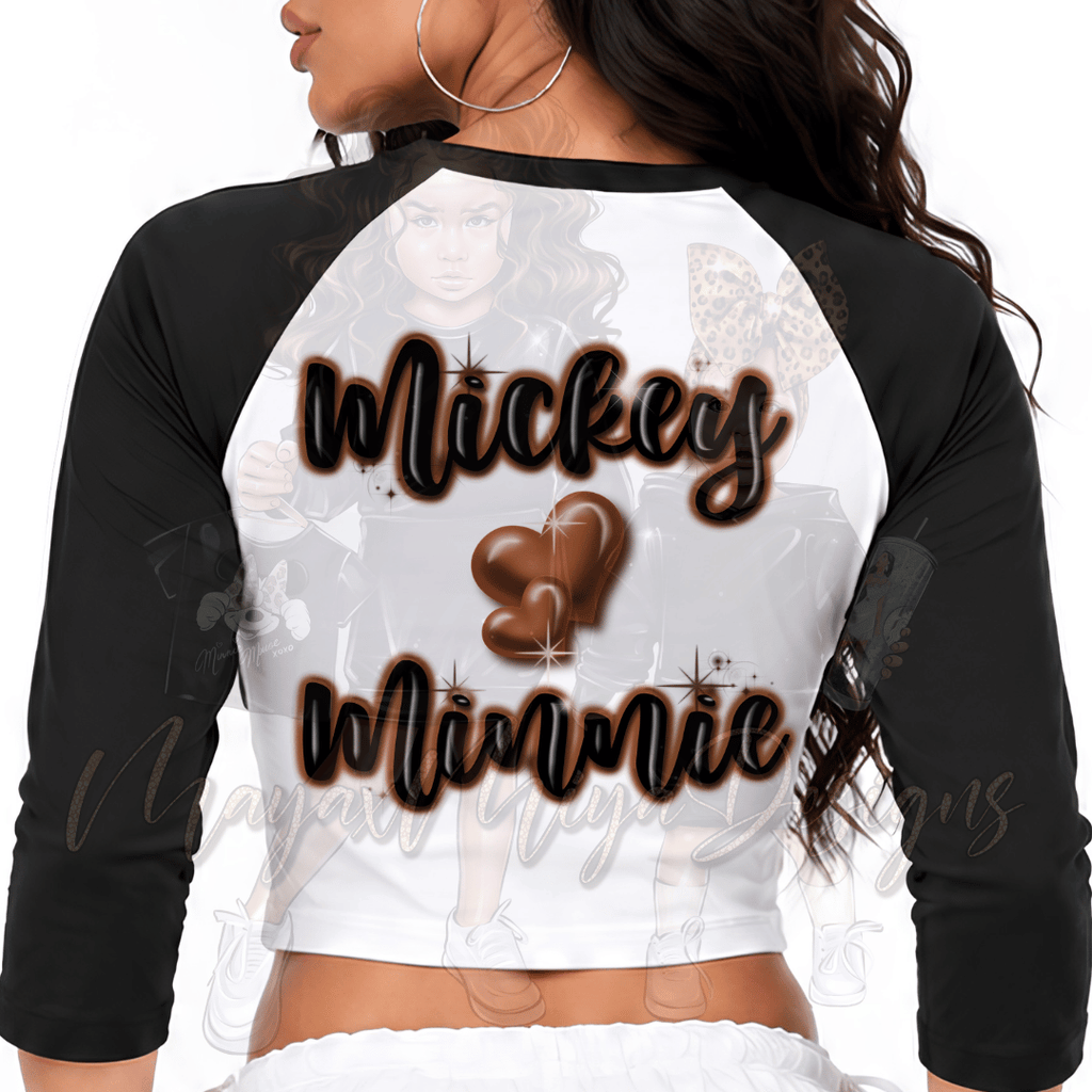 M LOVZ M BROWN DTF TRANSFER