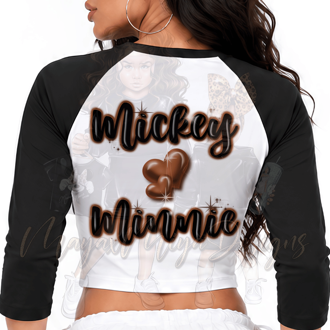 M LOVZ M BROWN DTF TRANSFER