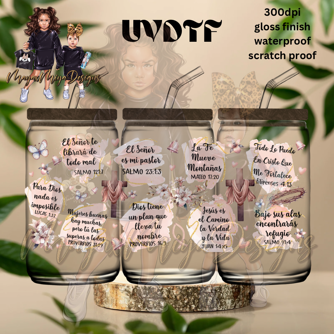 BIBLE VERSES UVDTF WRAP