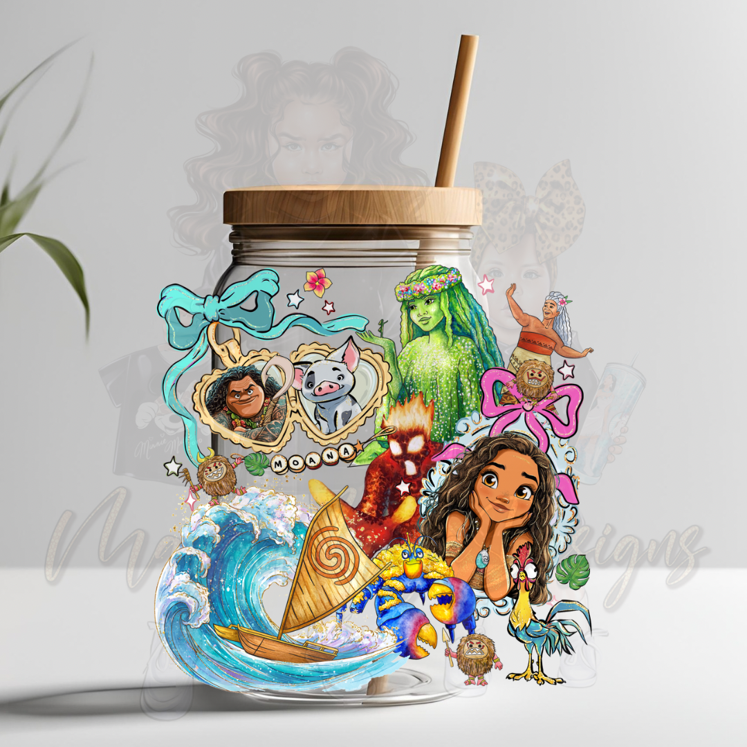 PRINCESS M & FRIENDS V2 UVDTF DECAL