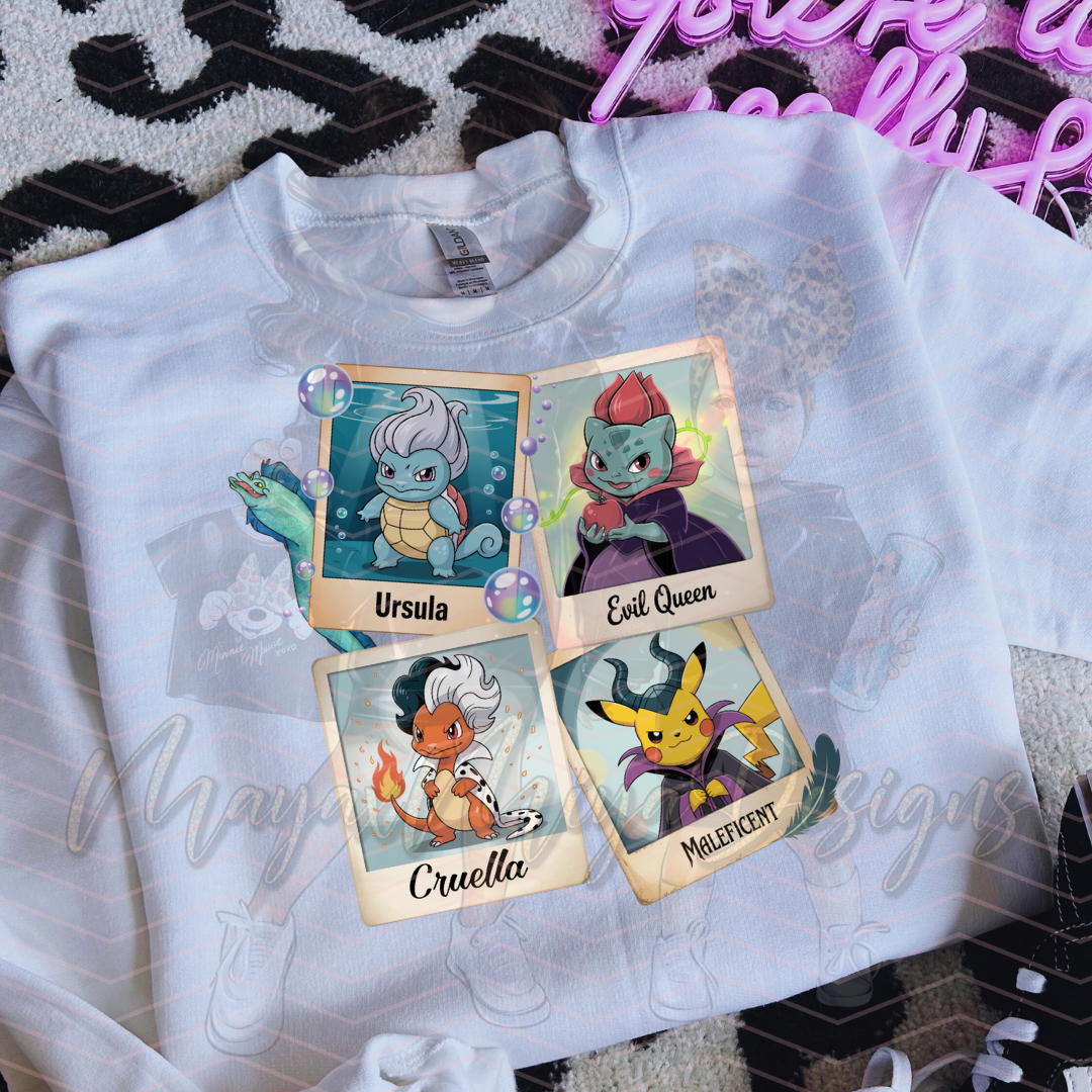 PKMN VILLAIN DTF TRANSFERS