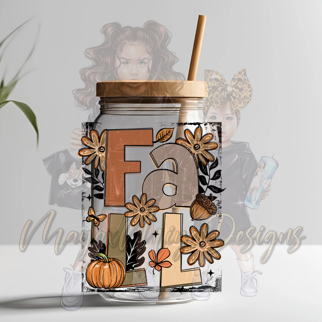 FALL SEASON UVDTF DECAL