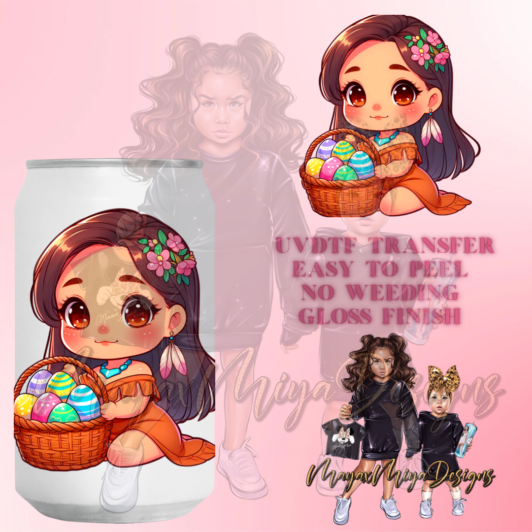 PRINCESS P EASTER UVDTF DECAL