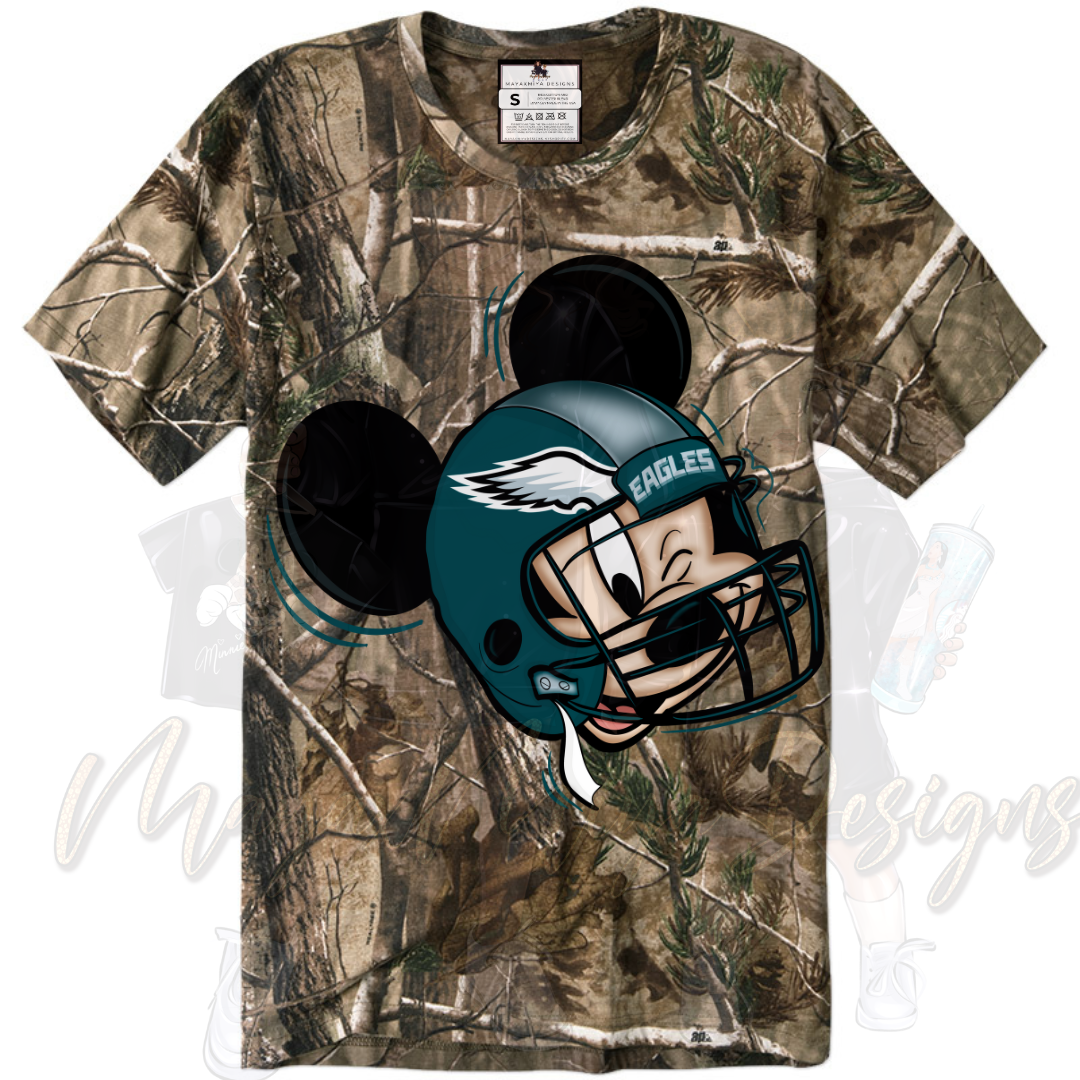 CUSTOM CAMO TEAM SHIRT