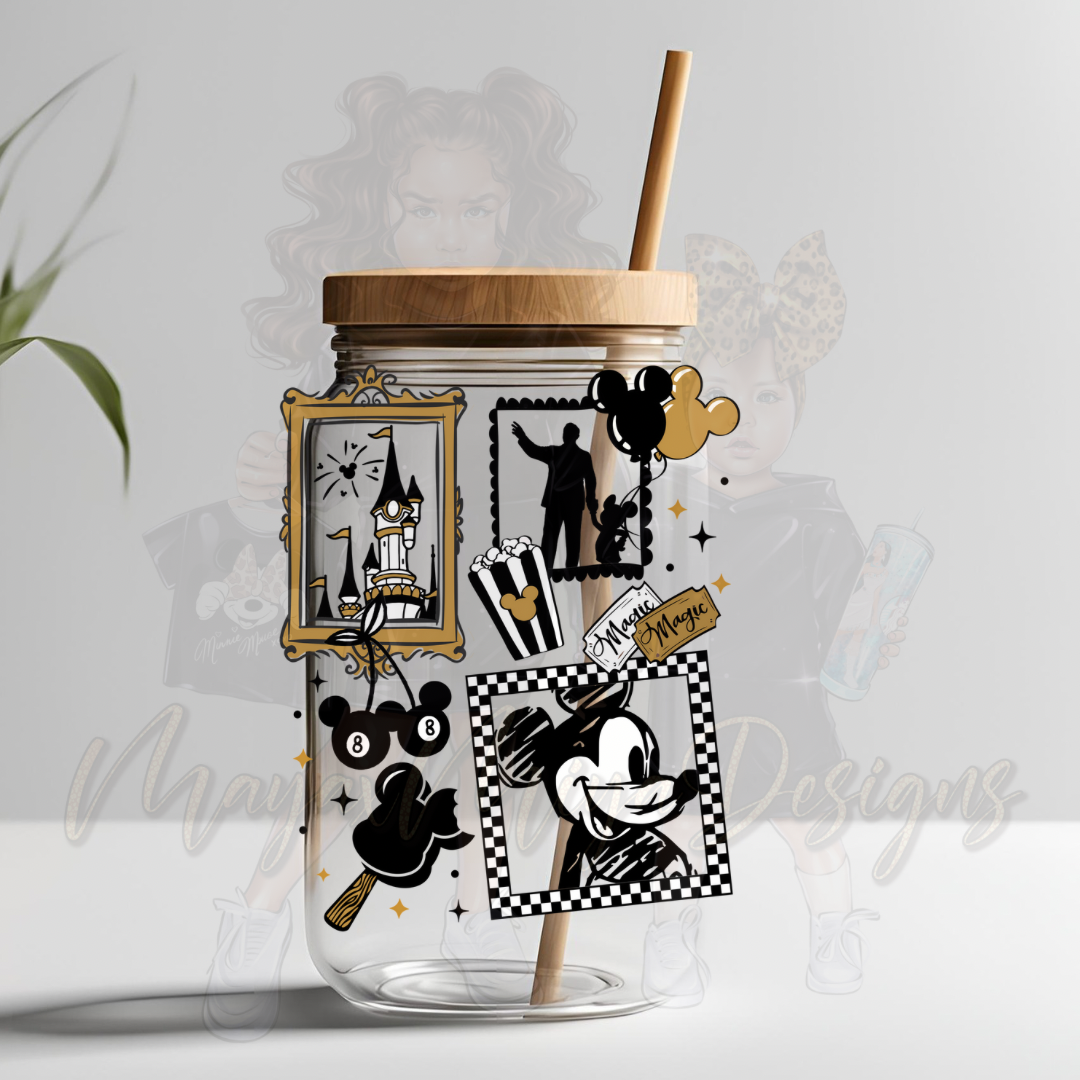 M MOUSE MAGIC UVDTF DECAL