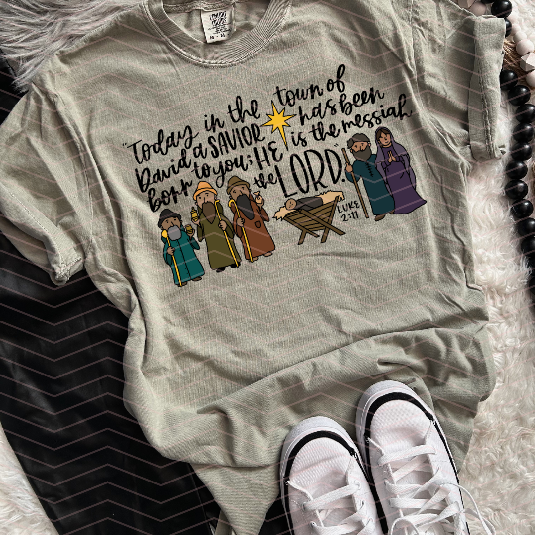 A SAVIOR WAS BORN DTF TRANSFERS