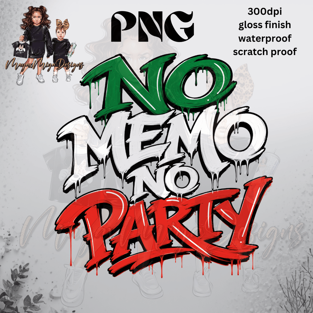 NO MEMO NO PRTY PNG
