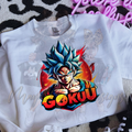 SON GKUU SÚPER SYIN BLUE DTF TRANSFERS