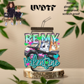 BLUE BE MY VALENTINE UVDTF DECAL