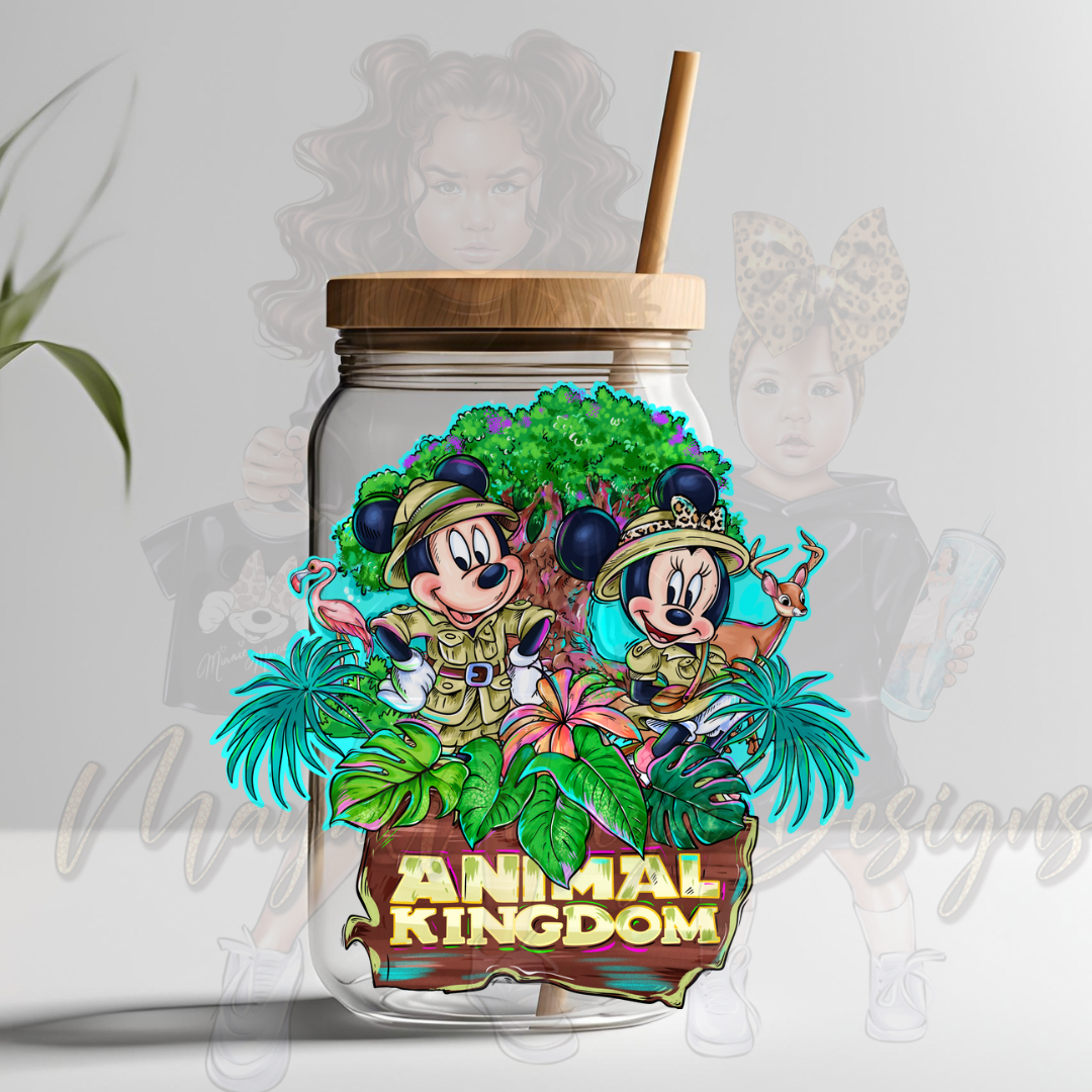 M&M ANML KNGDM UVDTF DECAL