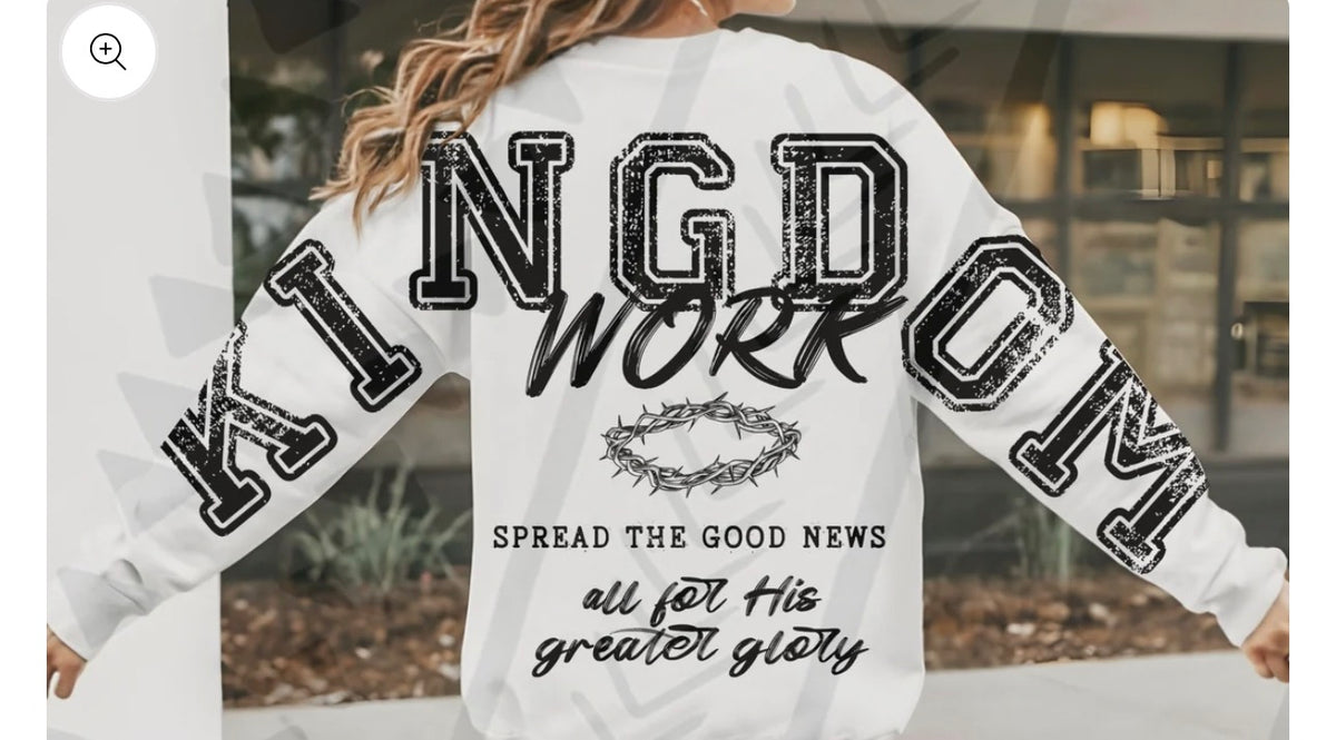 KINGDOM WORK DTF TRANSFER