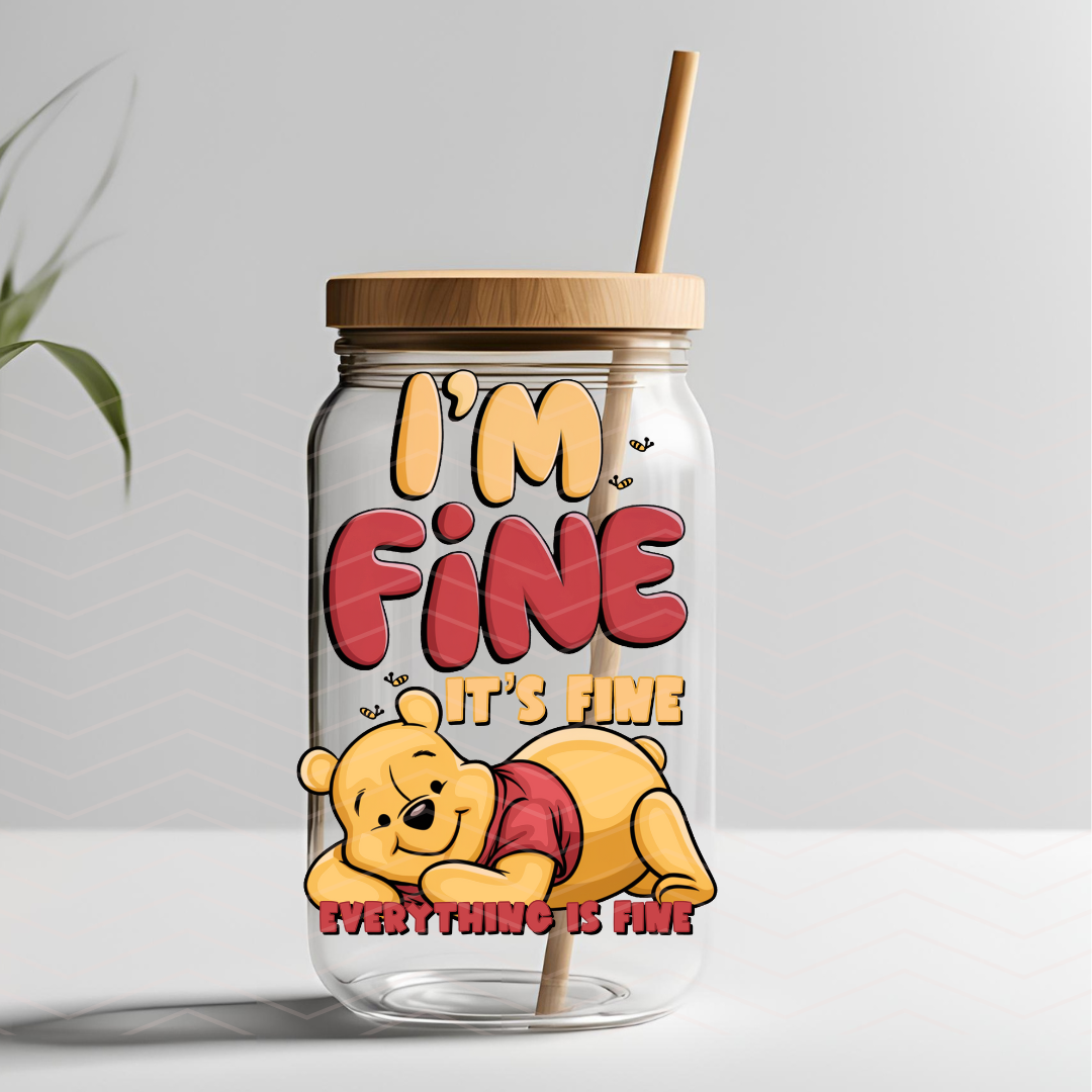 WTP IM FINE UVDTF DECAL