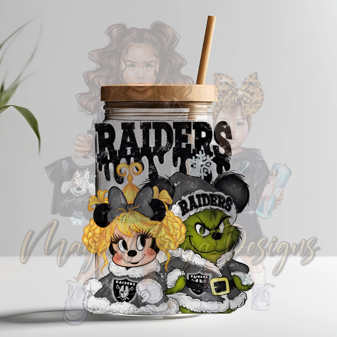 M & M LVR GRINCHY LVR FANS UVDTF DECAL