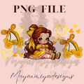 BABY PRINCESS B LA COQUETTE WRAP PNG