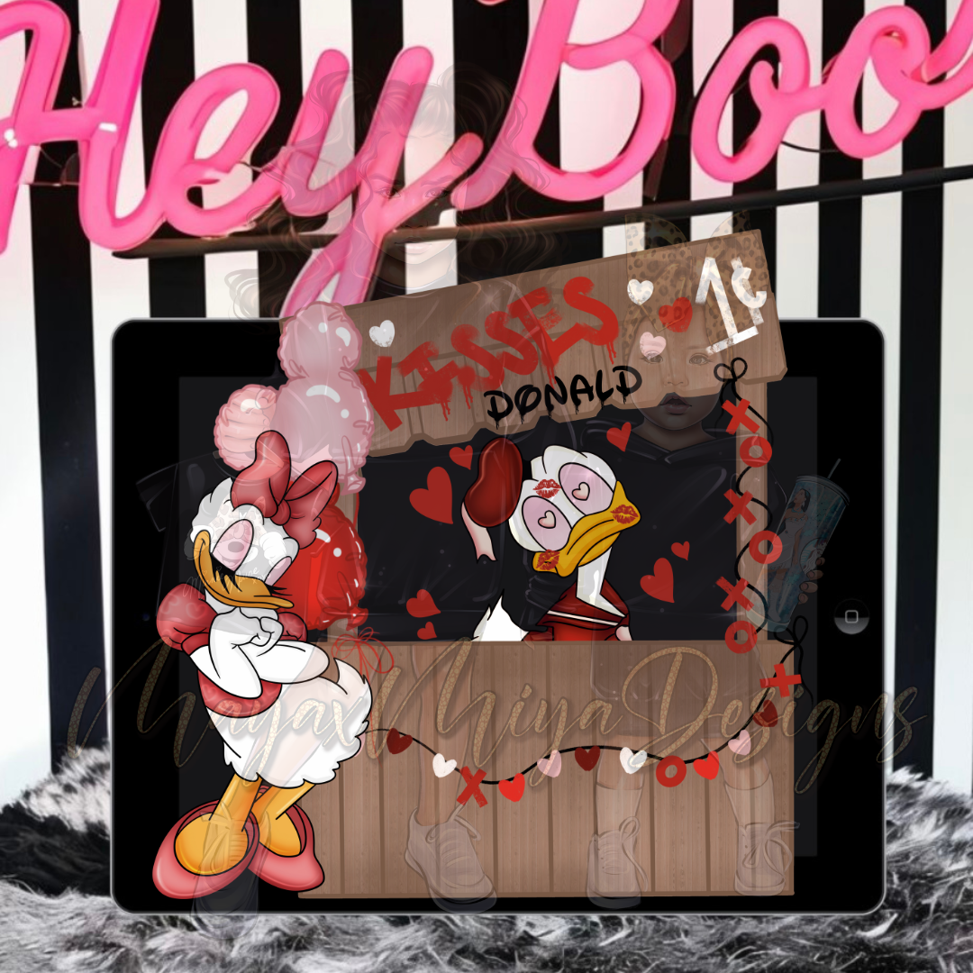 D&D KISSING BOOTH PNG