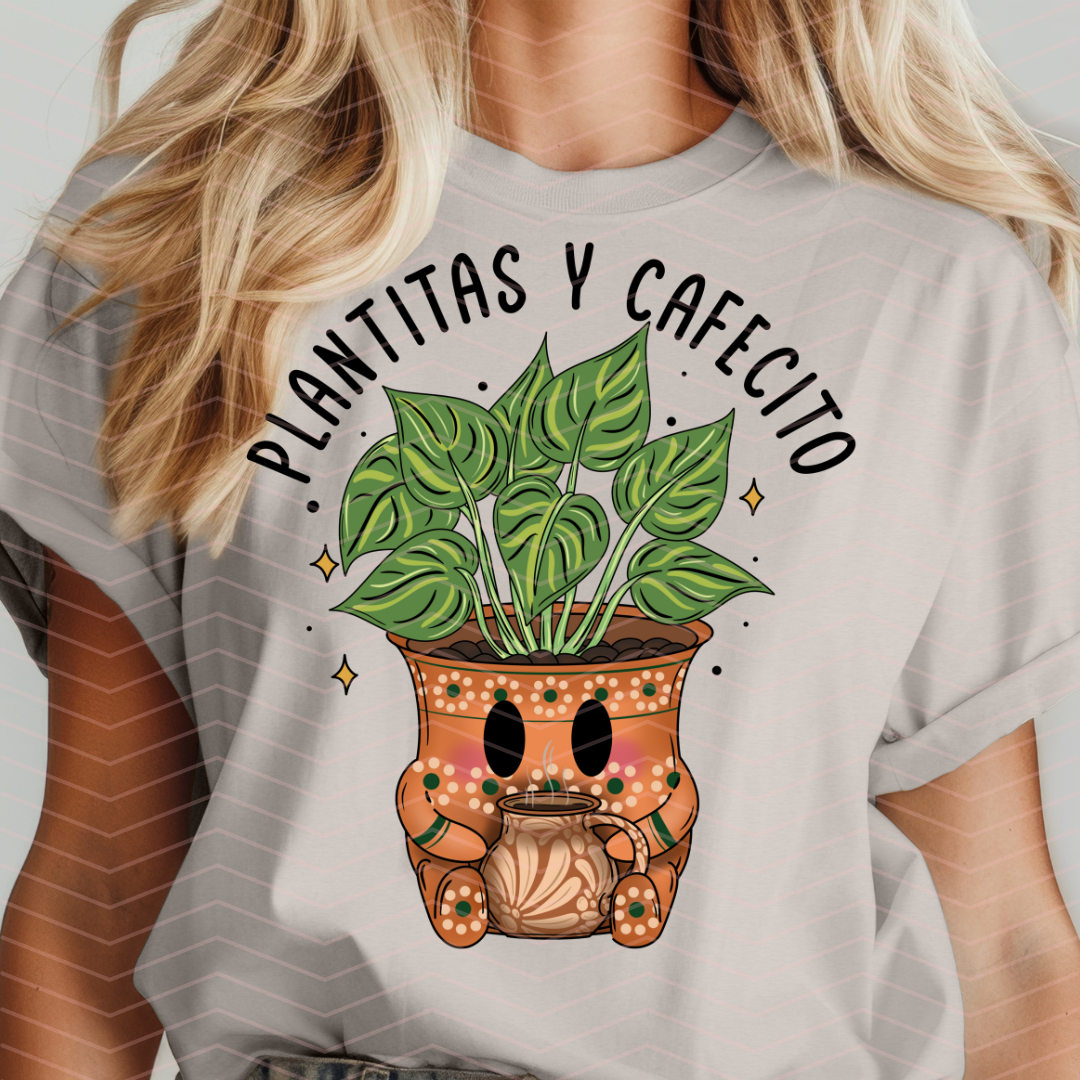 PLANTITAS Y CAFECITO DTF TRANSFERS
