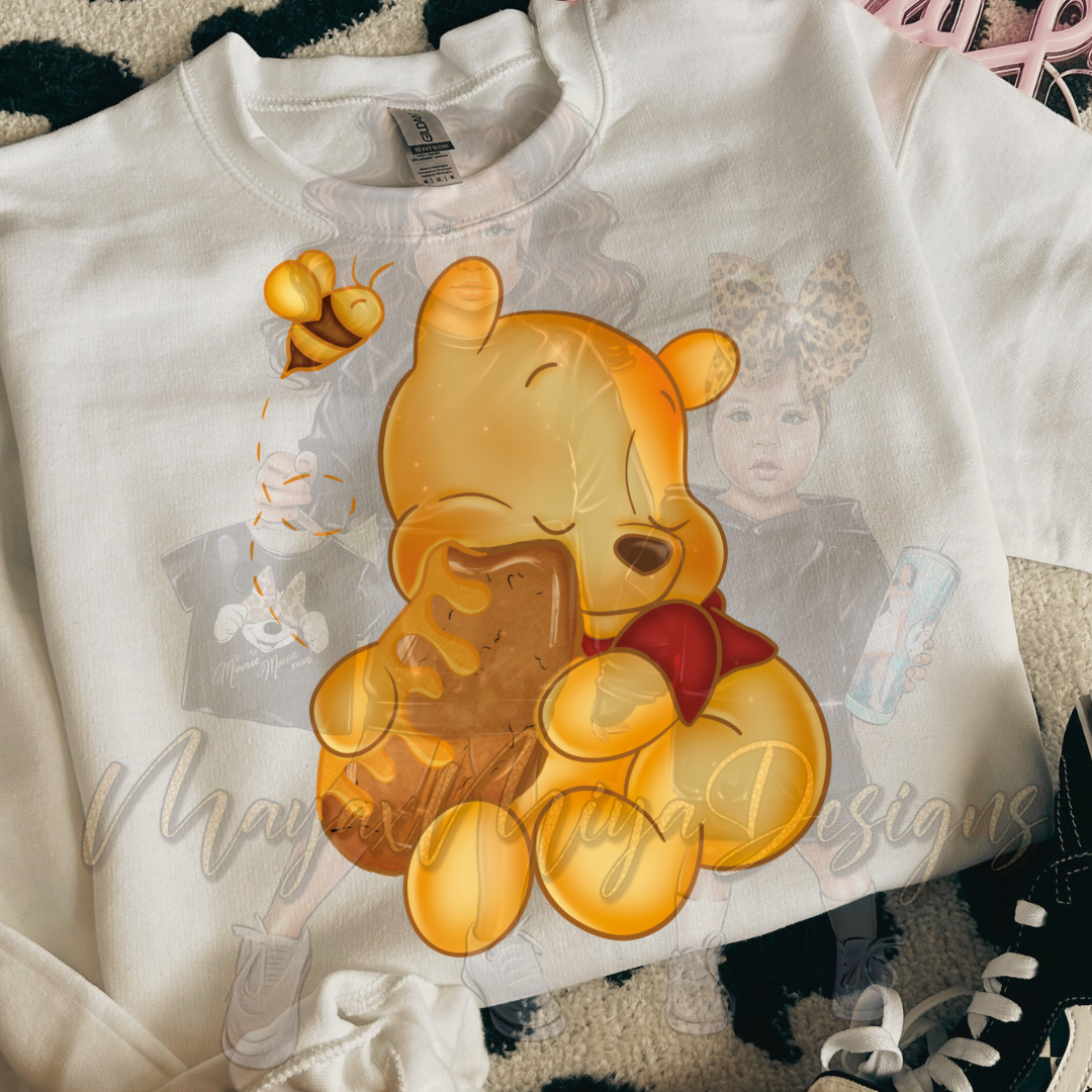 POOH COCHINITO DTF TRANSFERS