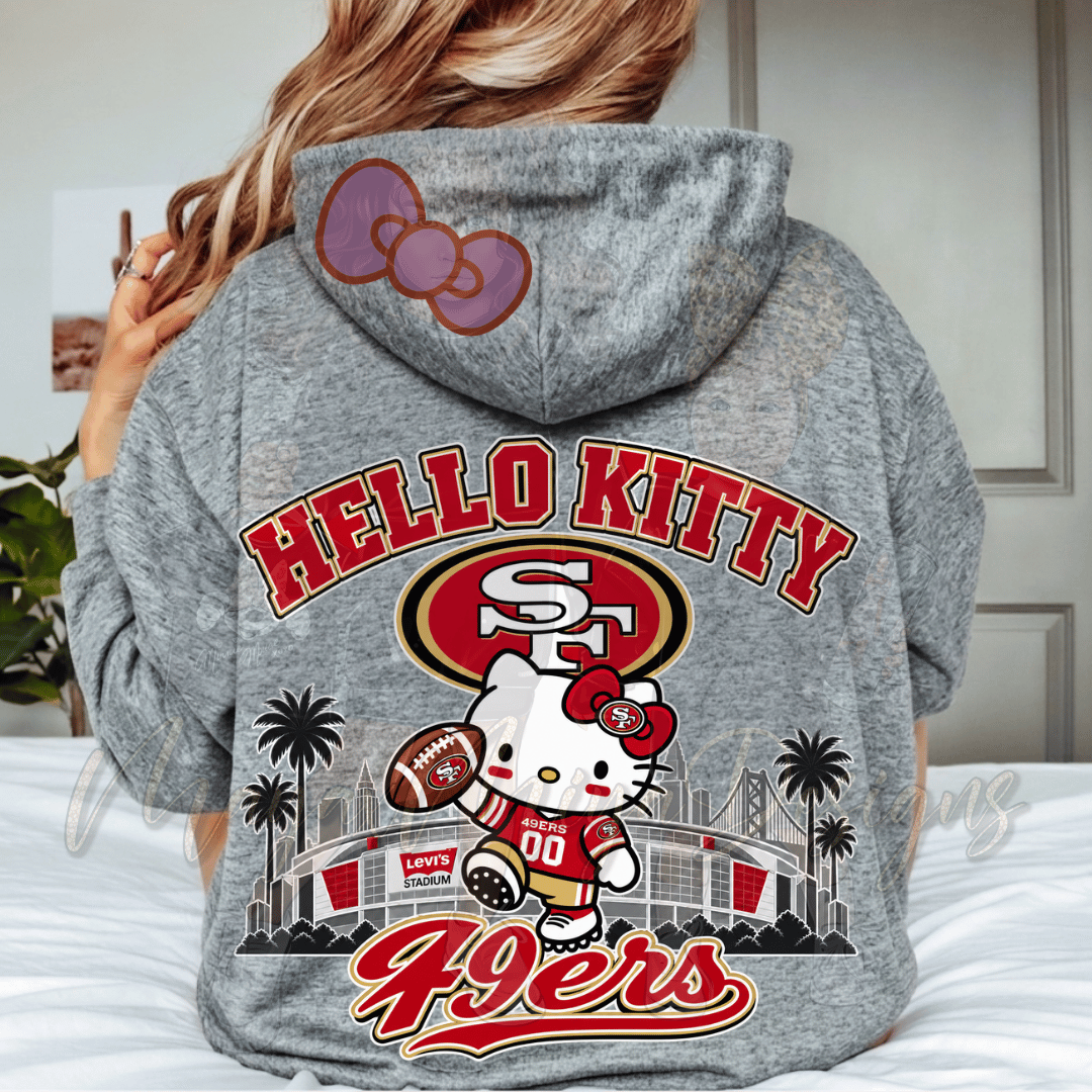 HK SF 49ERS NIGHT INSPIRED HOODIE