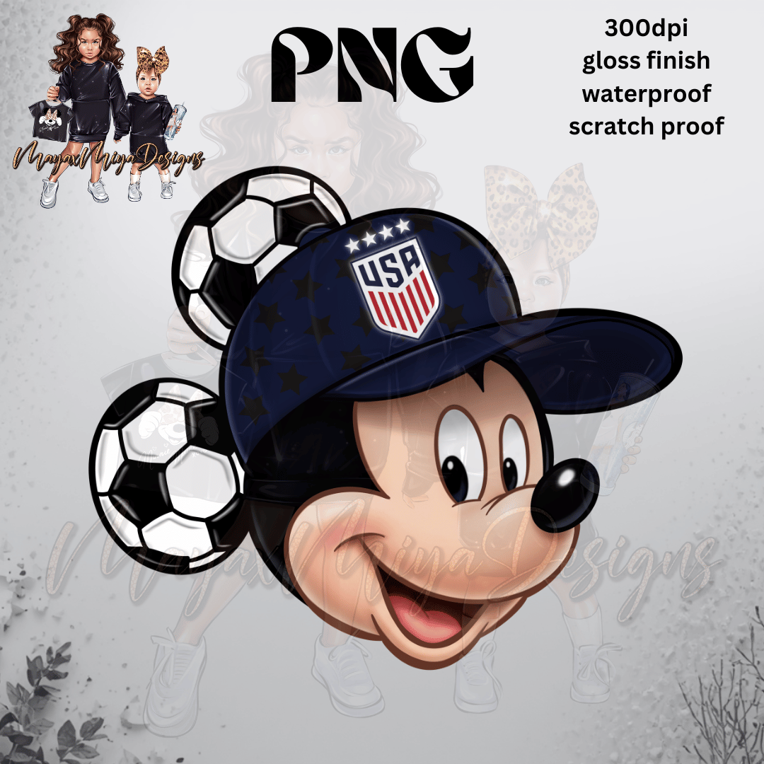 MMOUSE USA SOCCER PNG