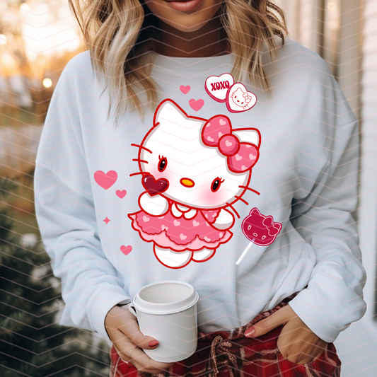 PINK HK HEARTS DTF TRANSFERS