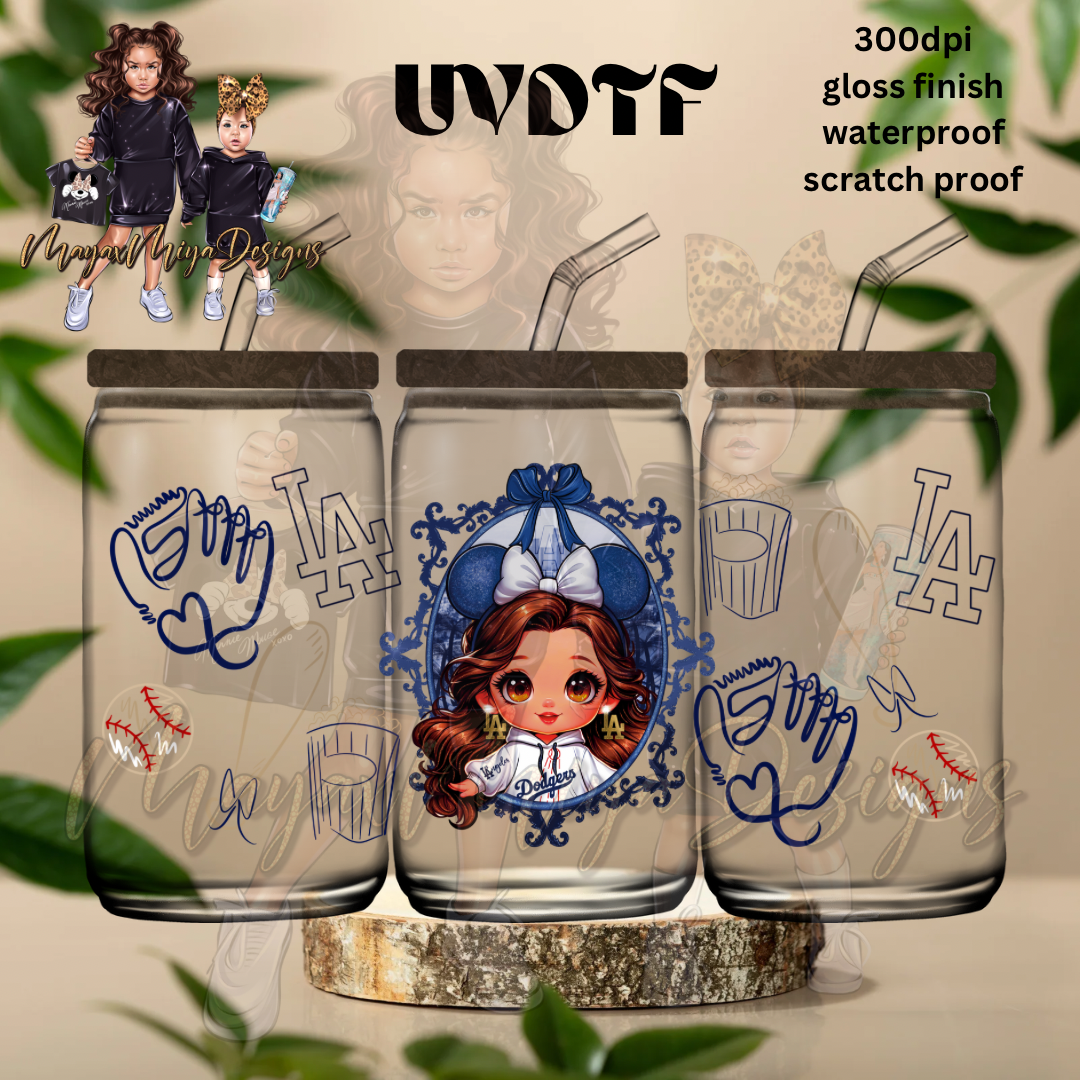 LAD PRINCESS B FRAME UVDTF WRAP