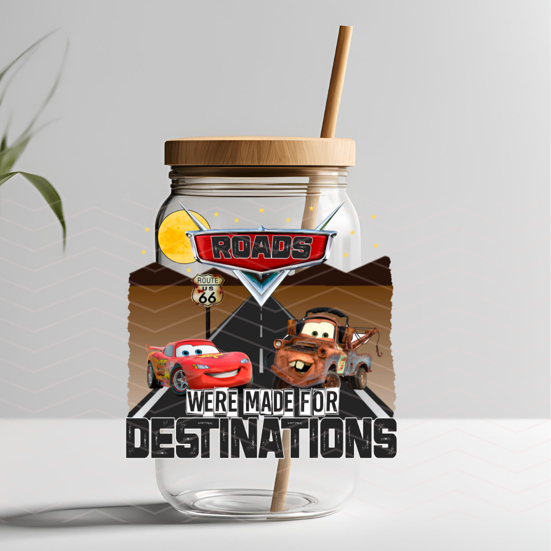 C WE’RE MADE FOR DESTINATIONS UVDTF DECAL