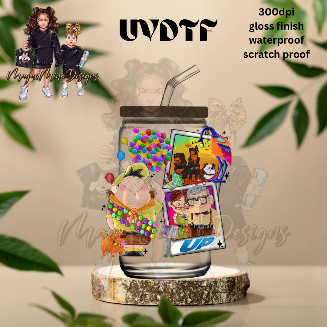 UP MASHUP UVDTF DECAL