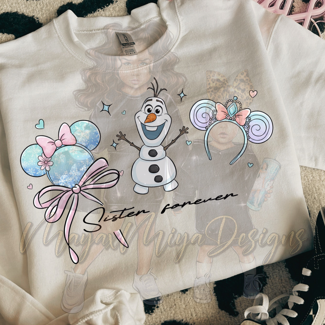 FRZN EARS DTF TRANSFERS