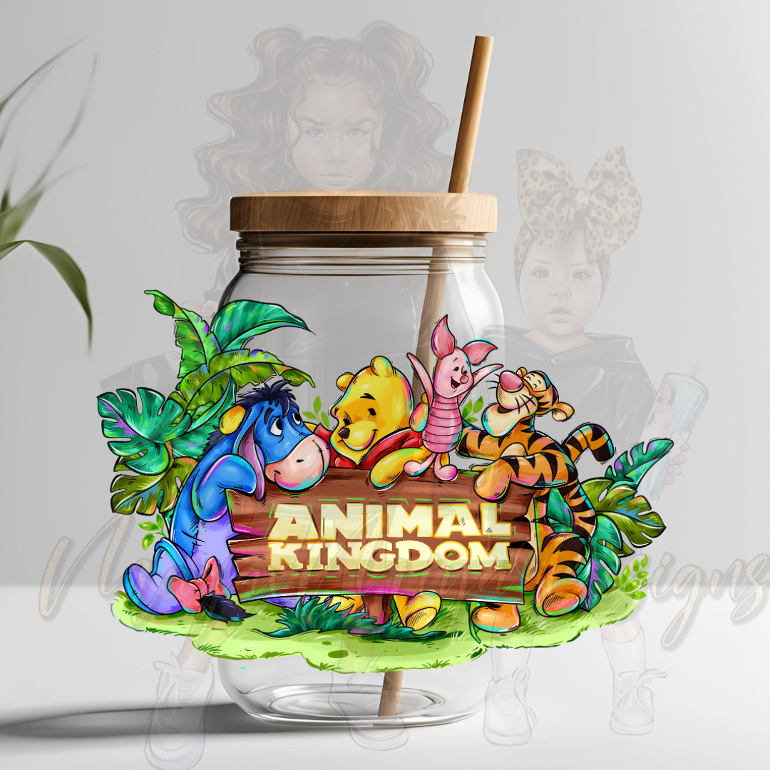 WTP ANML KNGDM UVDTF DECAL