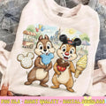 M MOUSE CHIPMUNK BROTHERS DTF TRANSFERS